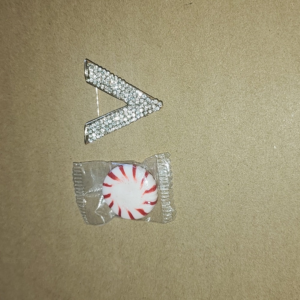 V shape Brooch super cute